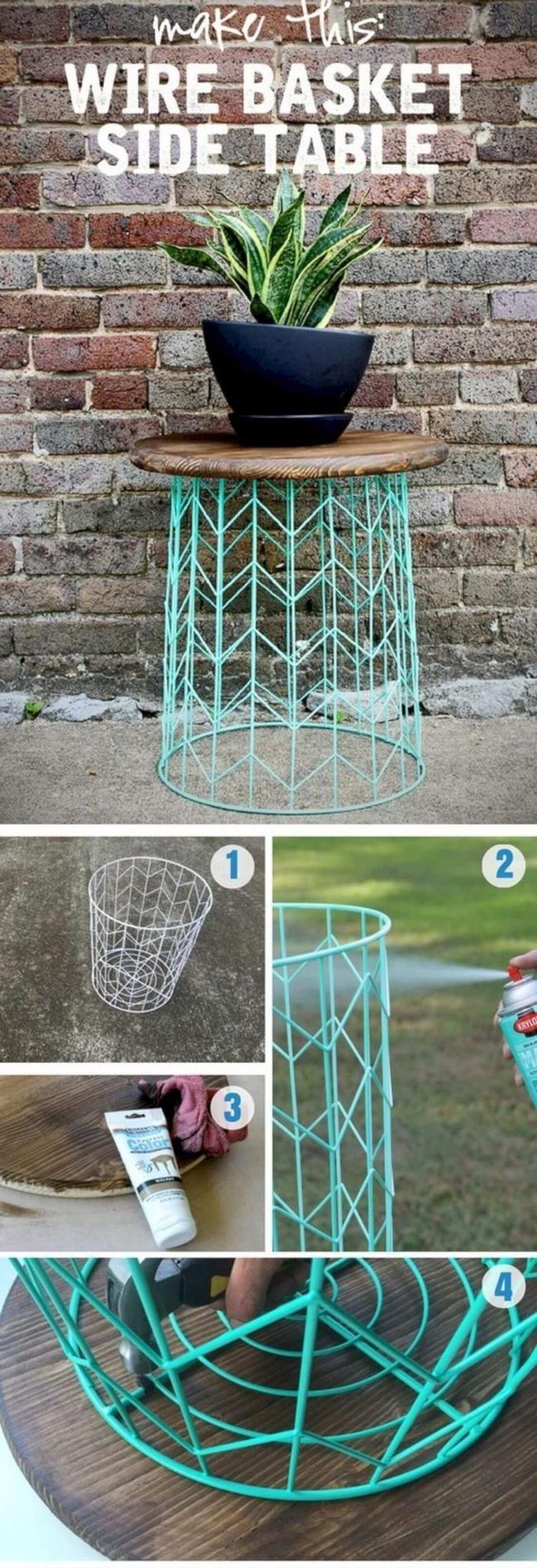 Modern Wire Frame Table