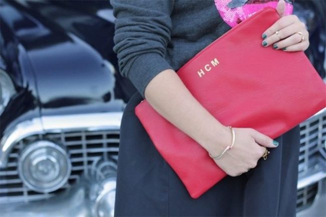 Vintage Chrome And Red Luxury
