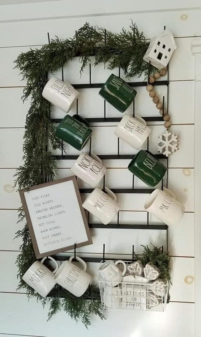 Coffee Mug Wall Display