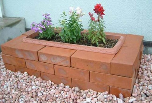 Brick Raised Garden Beds