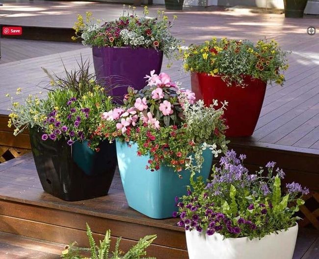 Colorful Ceramic Garden Entrance