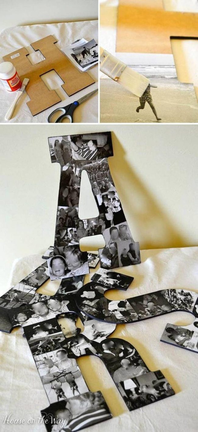 Photo-Infused Letters