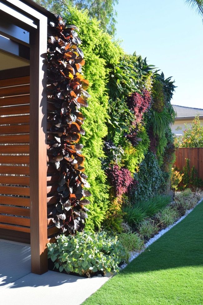 Green Wall Privacy Screen