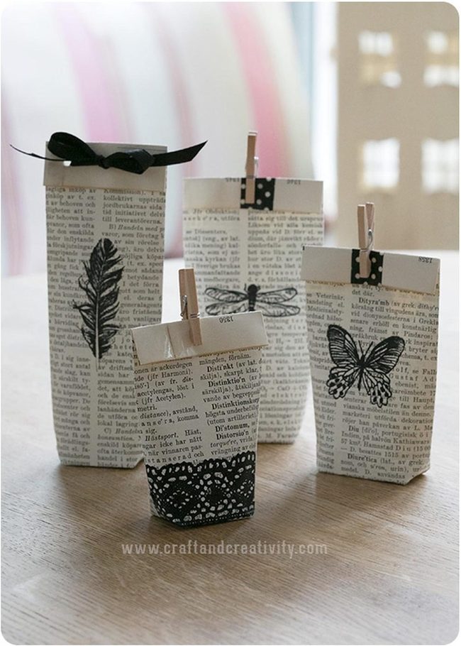 Recycled Paper Wings And Wood