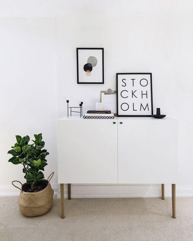 White Minimalism With Subtle Character