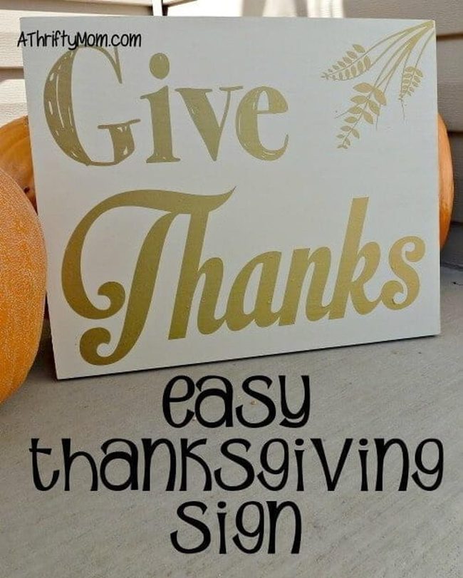 Weathered Wood Gratitude Signs