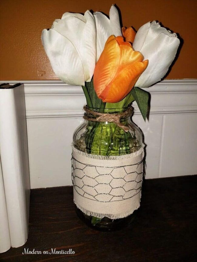 Chicken Wire Farmhouse Vessels