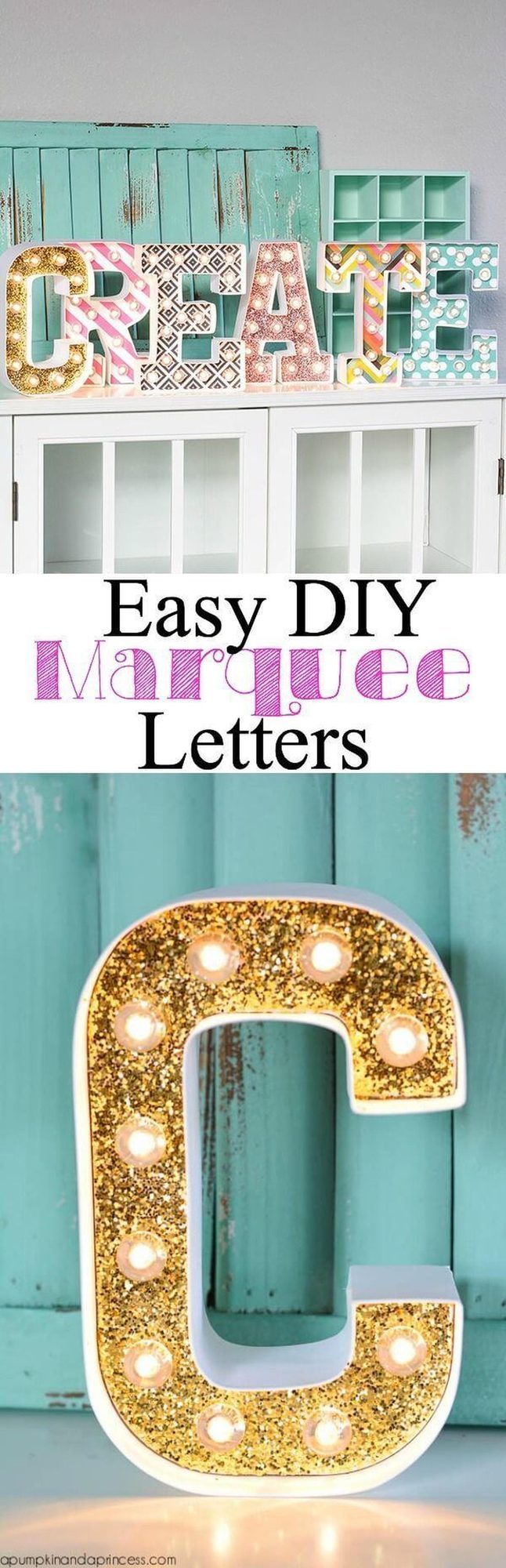 Illuminated Marquee Letters Burst