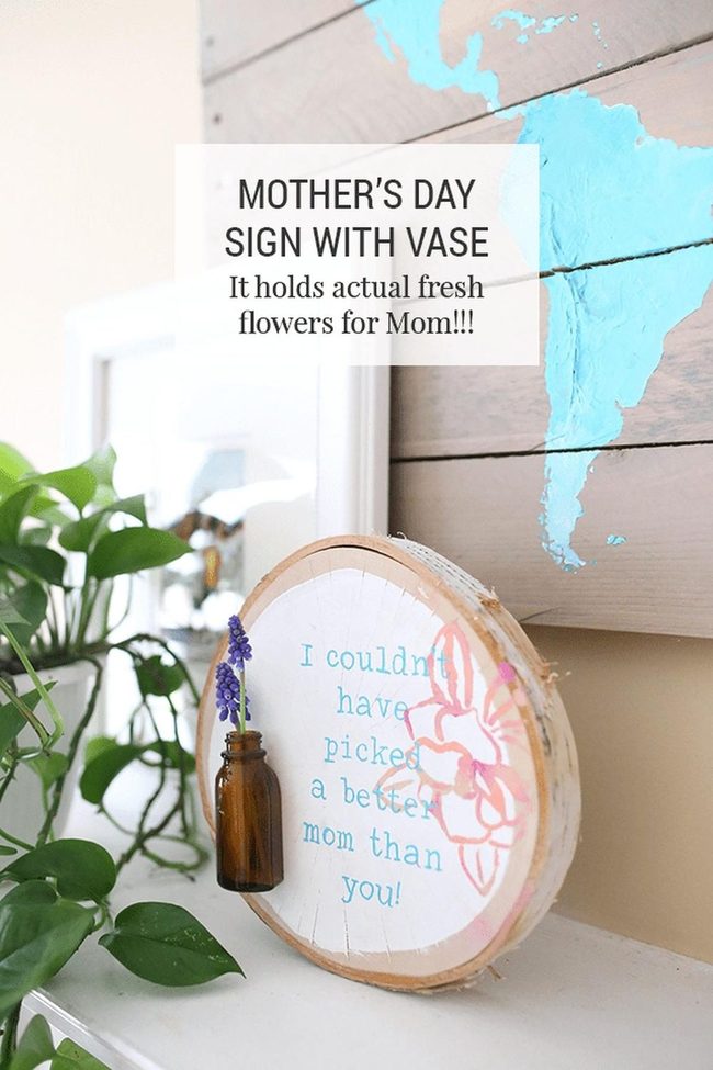 Painted Flowers, Wooden Love