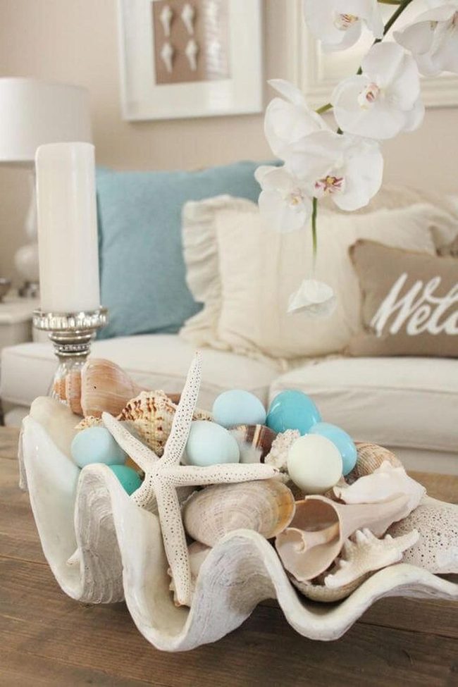 Coastal Blue Centerpiece