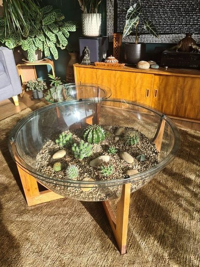 Desert Terrarium Table Glass
