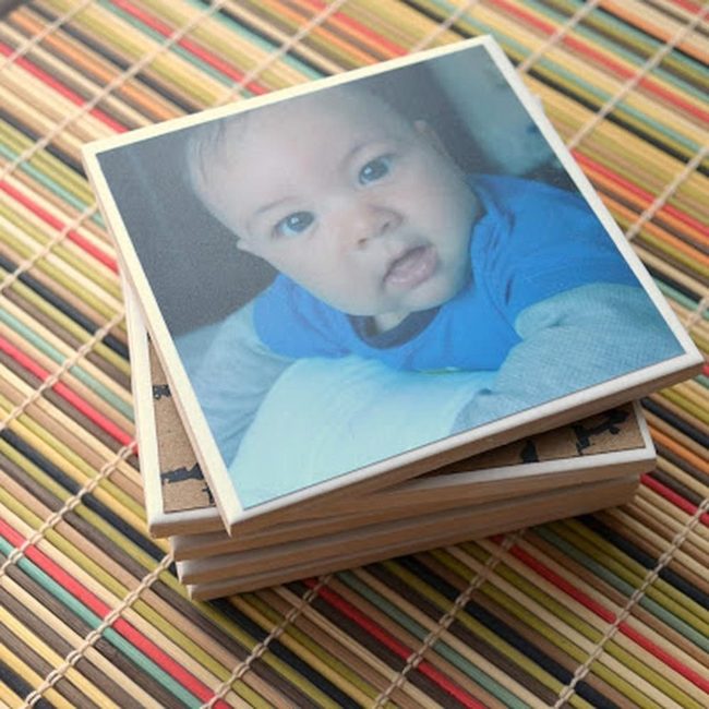 Wooden Photo Coasters