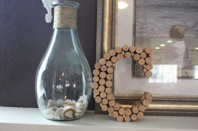 Recycled Cork Letter Wall Art