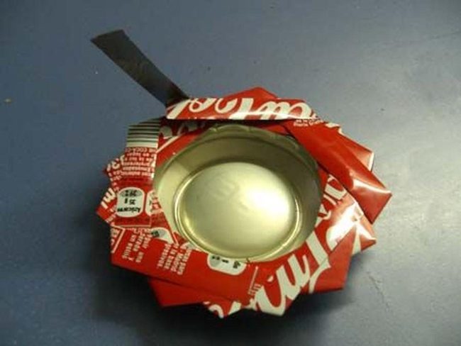 Red Petal Soda Bowl