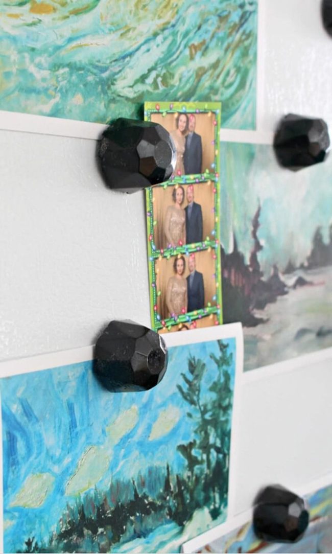 Black Stone Kitchen Magnets