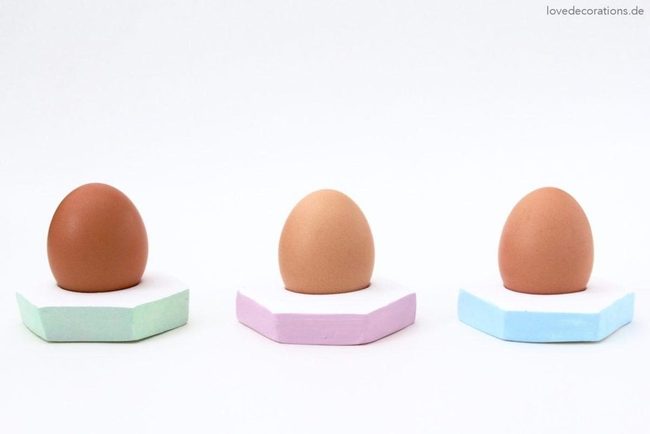 Brown Eggs, Pastel Geometry