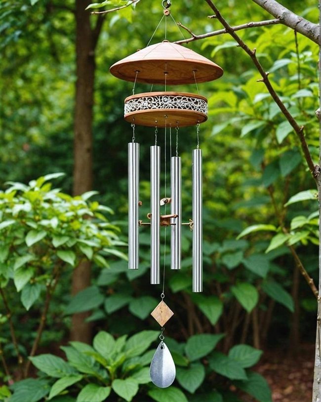 Driftwood and Seashell Chimes