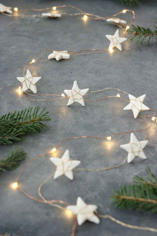 Clay Stars, Twinkling Lights