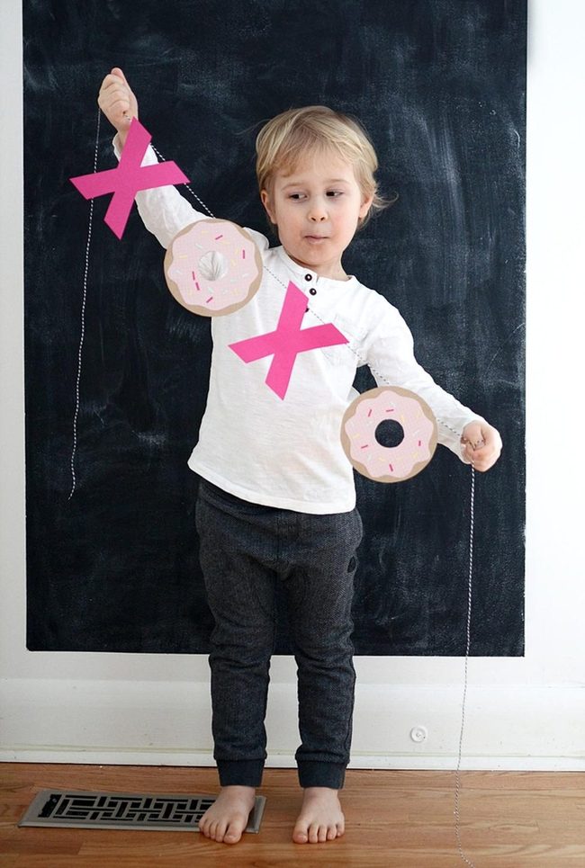 Black Chalkboard Wall Play