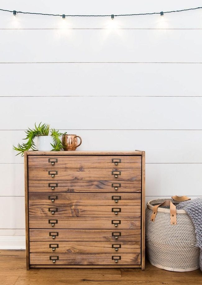 Natural Wood Storage Sanctuary