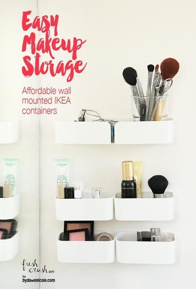 Wall-Mounted Beauty Storage Solutions