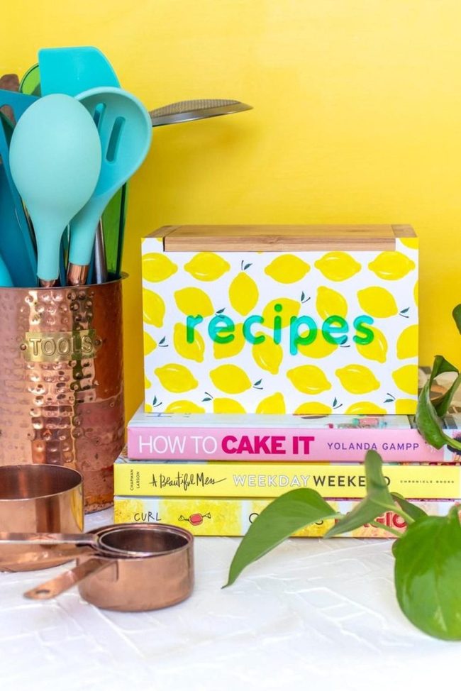 Turquoise Spoons, Yellow Walls, Copper Shine