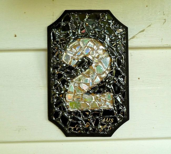 Recycled Cds Shimmer Garden