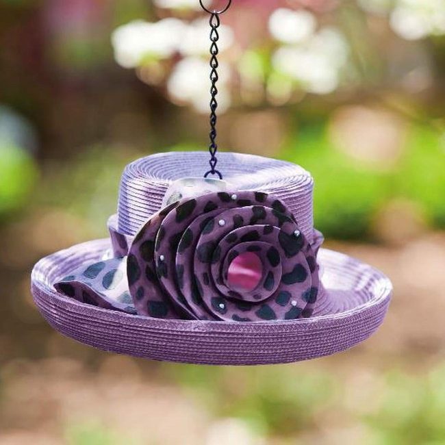 Purple Bead Hat Sparkles