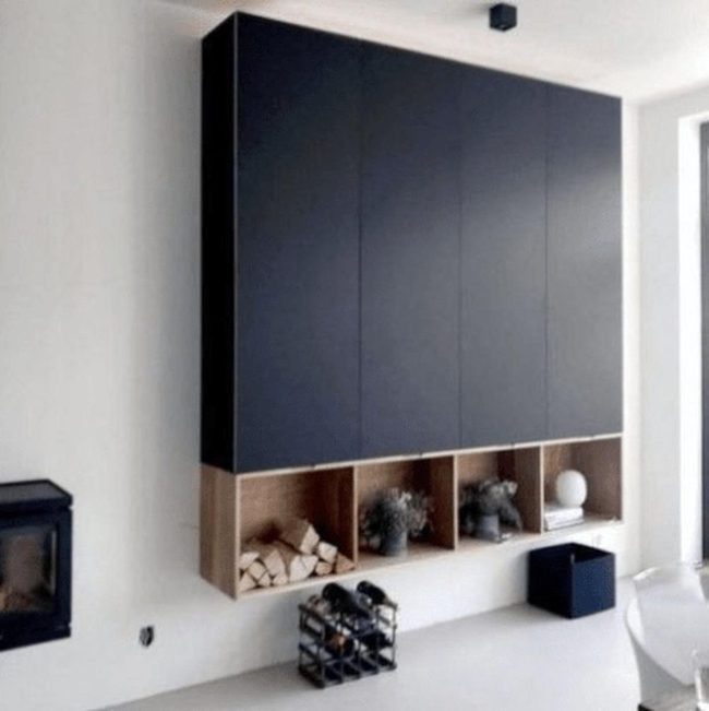 Dark Cabinets White Walls Nordic