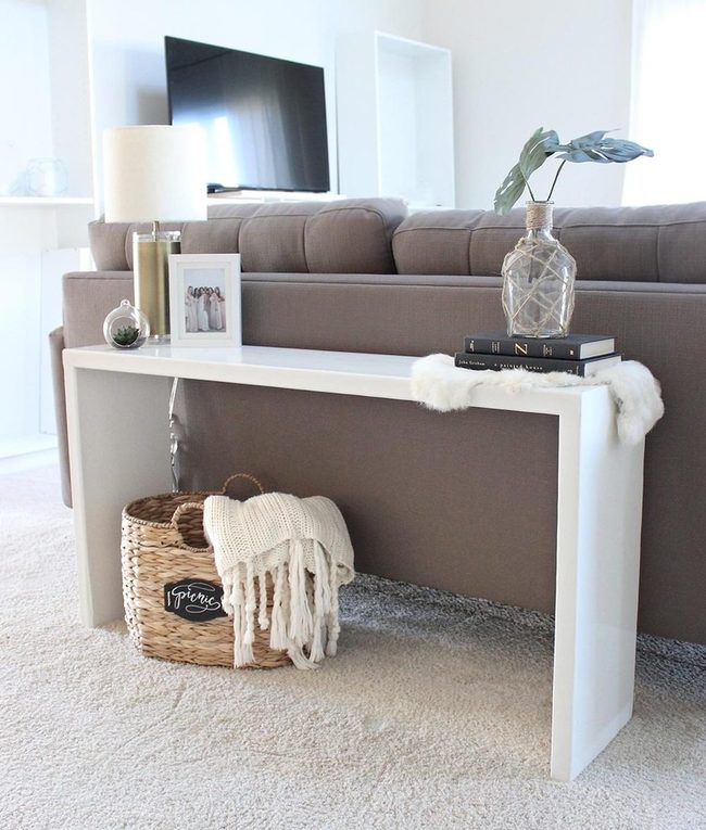 Beige And Wood Relaxation Space
