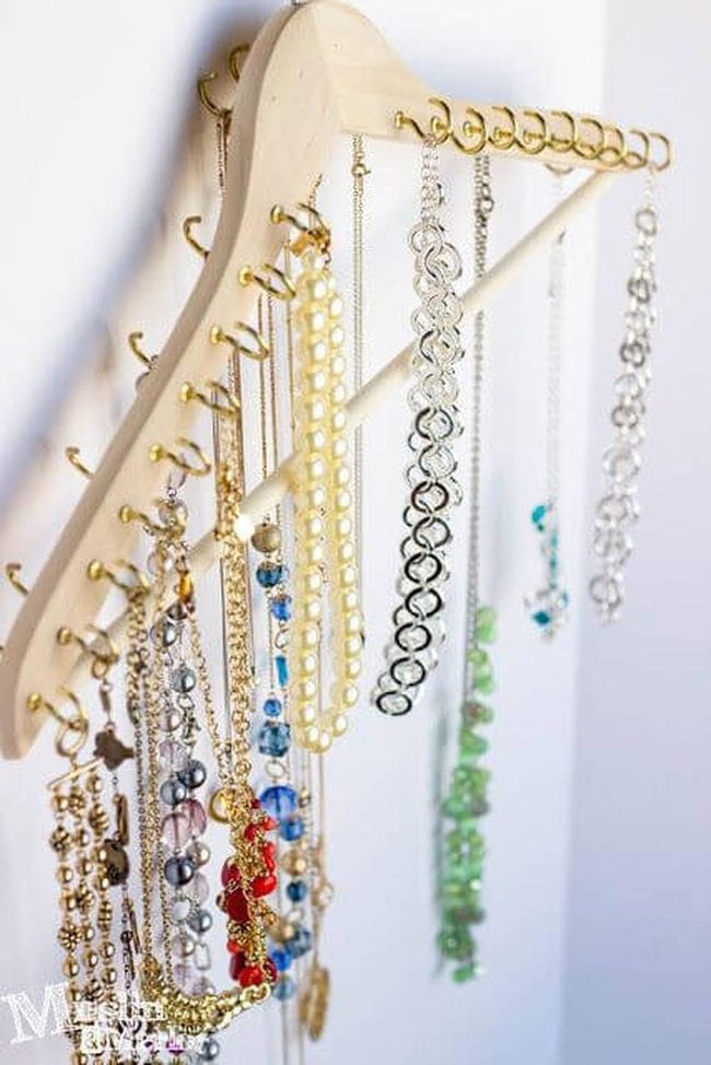 Wooden Jewelry Display Organizer
