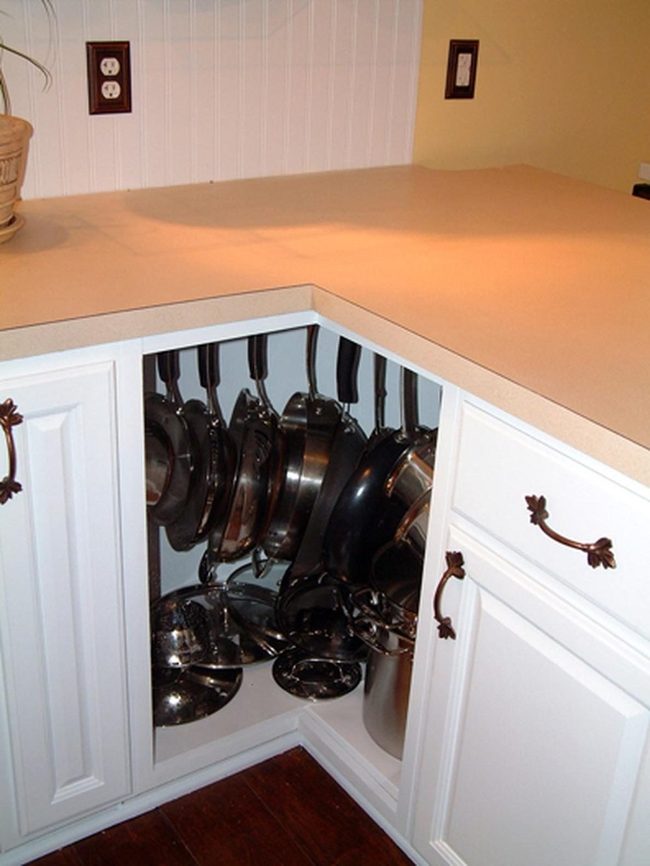 White Cabinets, Vintage Black Handles