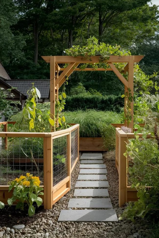Cedar Organic Timber Garden Edging