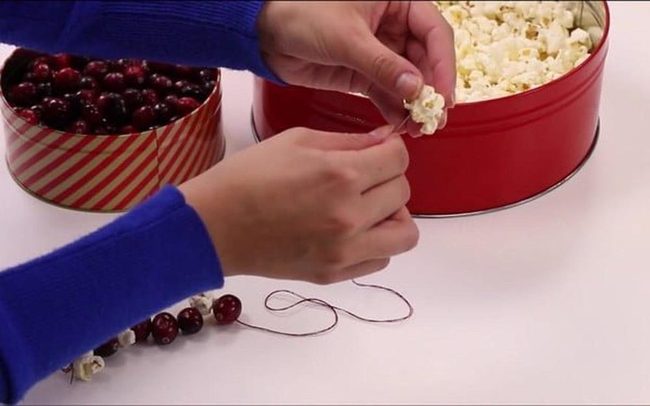 Cranberry & Popcorn Garland