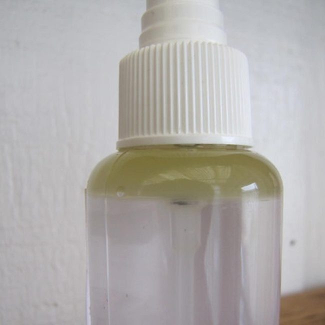 Transparent Green Cleaning Essential