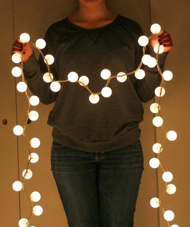 Retro Ping Pong String Lights