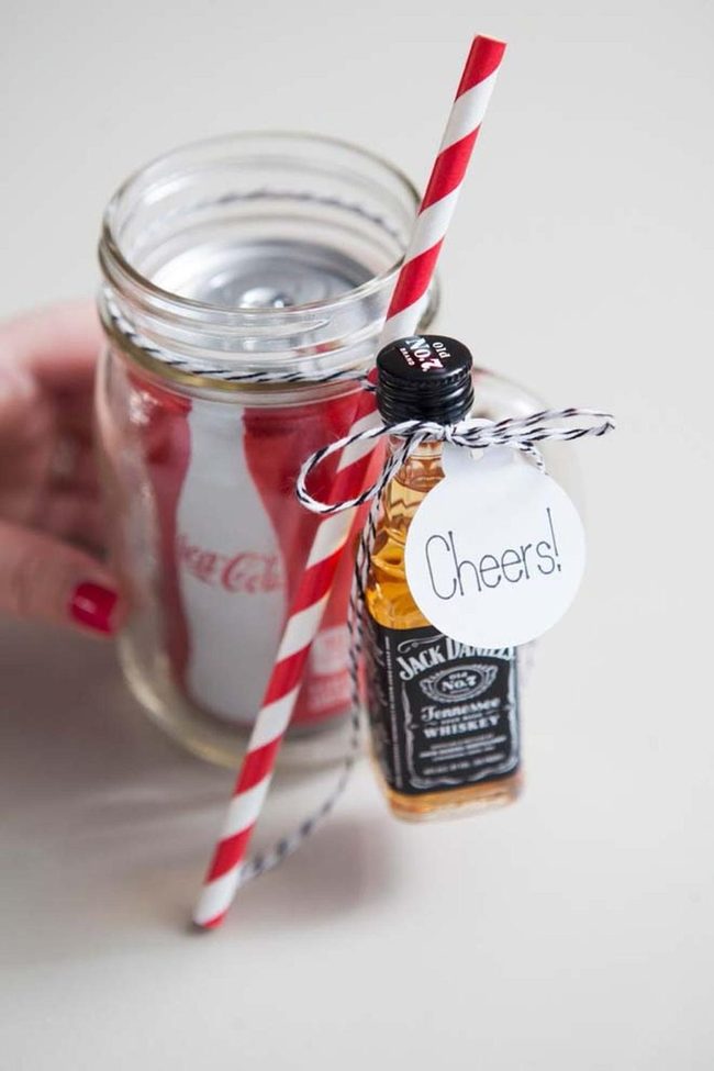 Golden Whiskey Jar Cocktail Kit