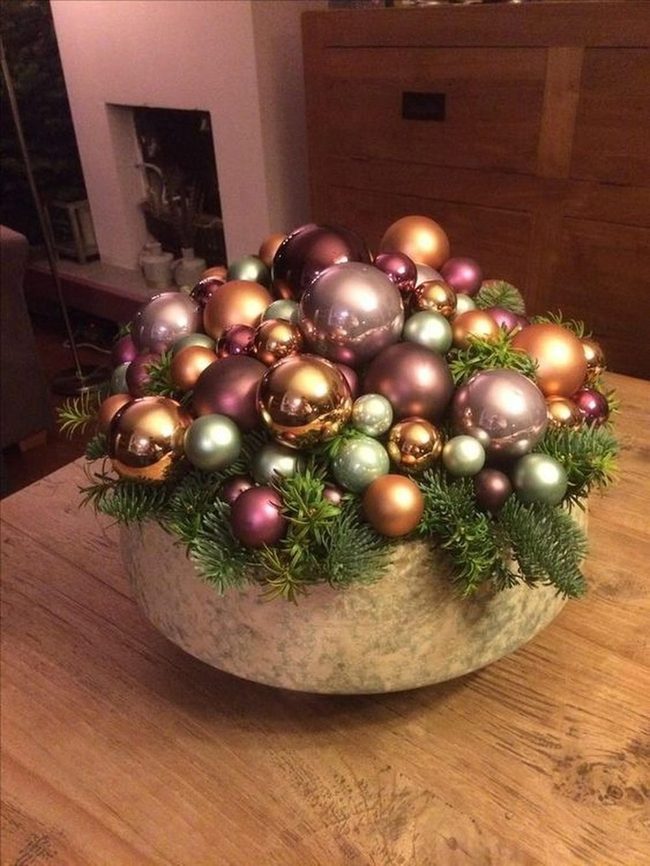 Gold And Pink Ornament Bowl