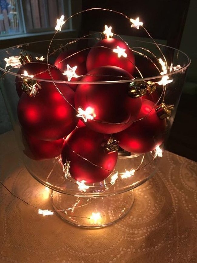 Crimson Spheres, Starlit Glow