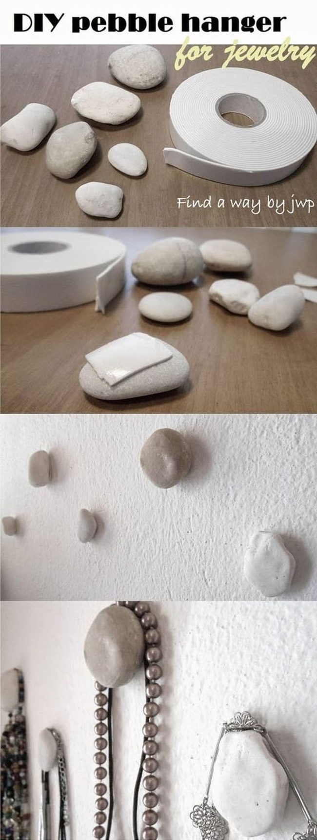 Pebble Stone Wall Hooks