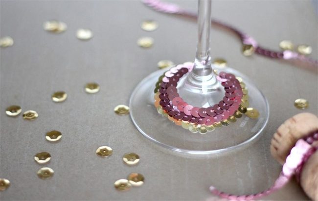 Sequin-Wrapped Cocktail Sparkle