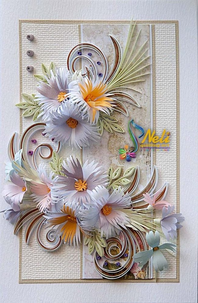Lavender, Cream, Yellow Layers
