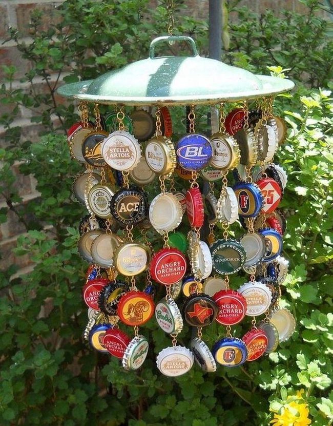 Colorful Bottle Caps Tinkling