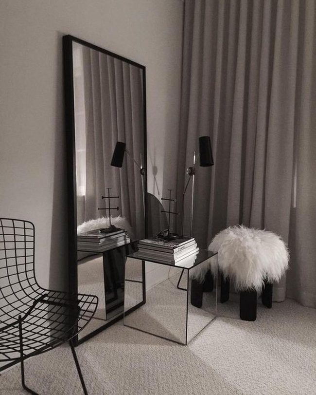 Light-Filled Minimalist Reading Nook
