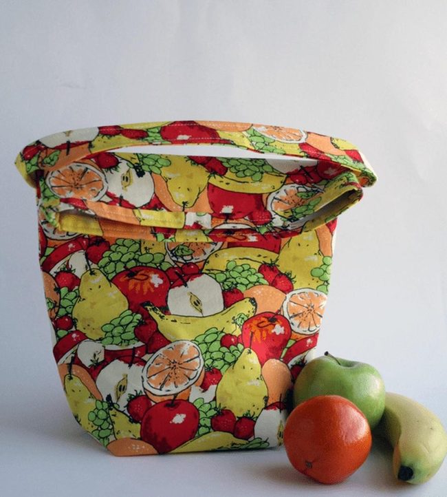 Colorful Fruit Market Tote