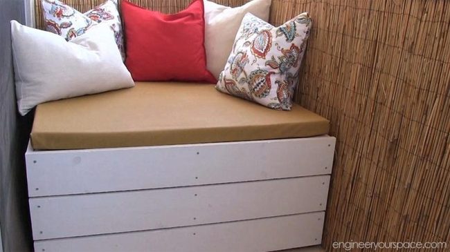 Red Pillows In Bamboo Retreat
