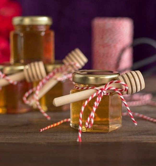 Golden Honey Cinnamon Jars