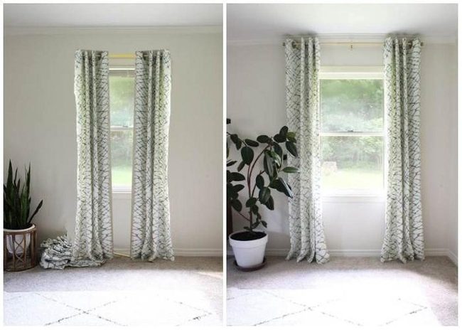 Flowing Curtains, Larger Windows