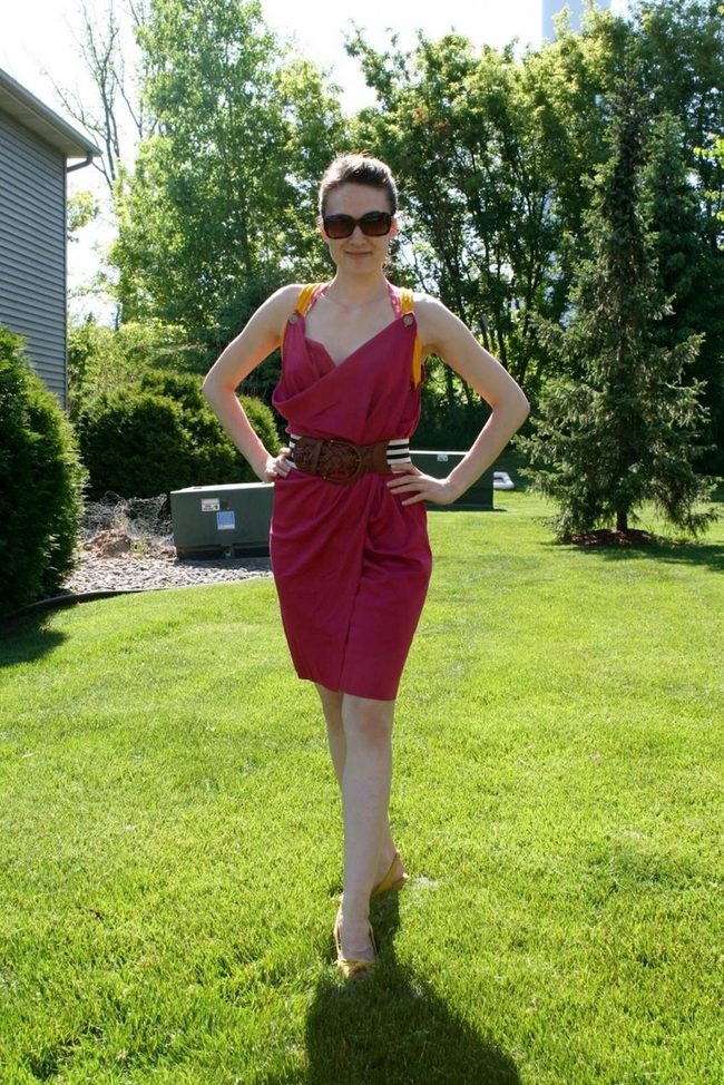 Pink Dress, Shadow Play