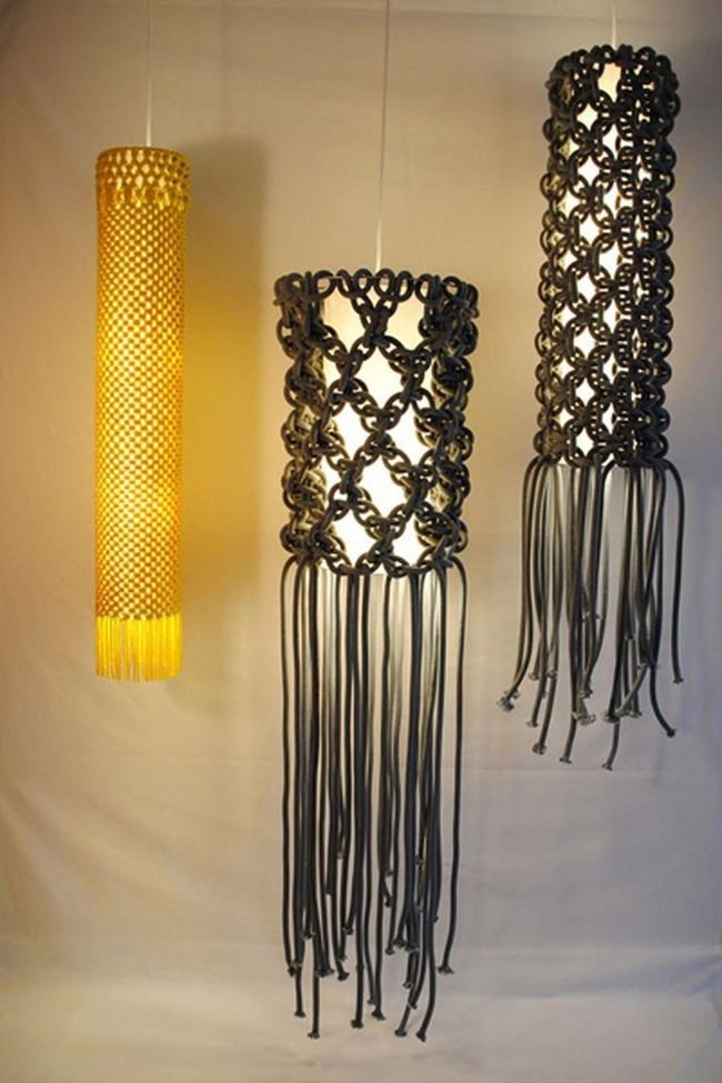Woven Black Pendant Masterpiece